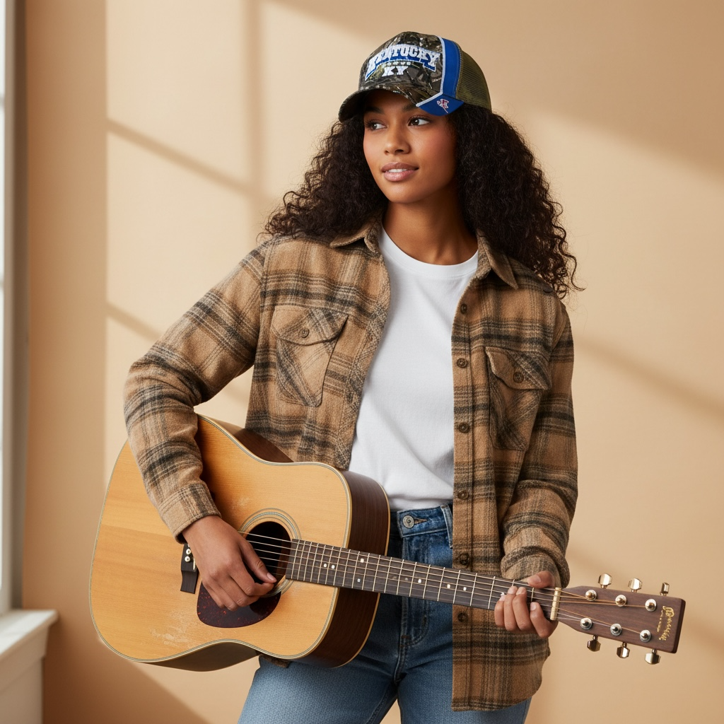 Kentucky Camouflage Snapback