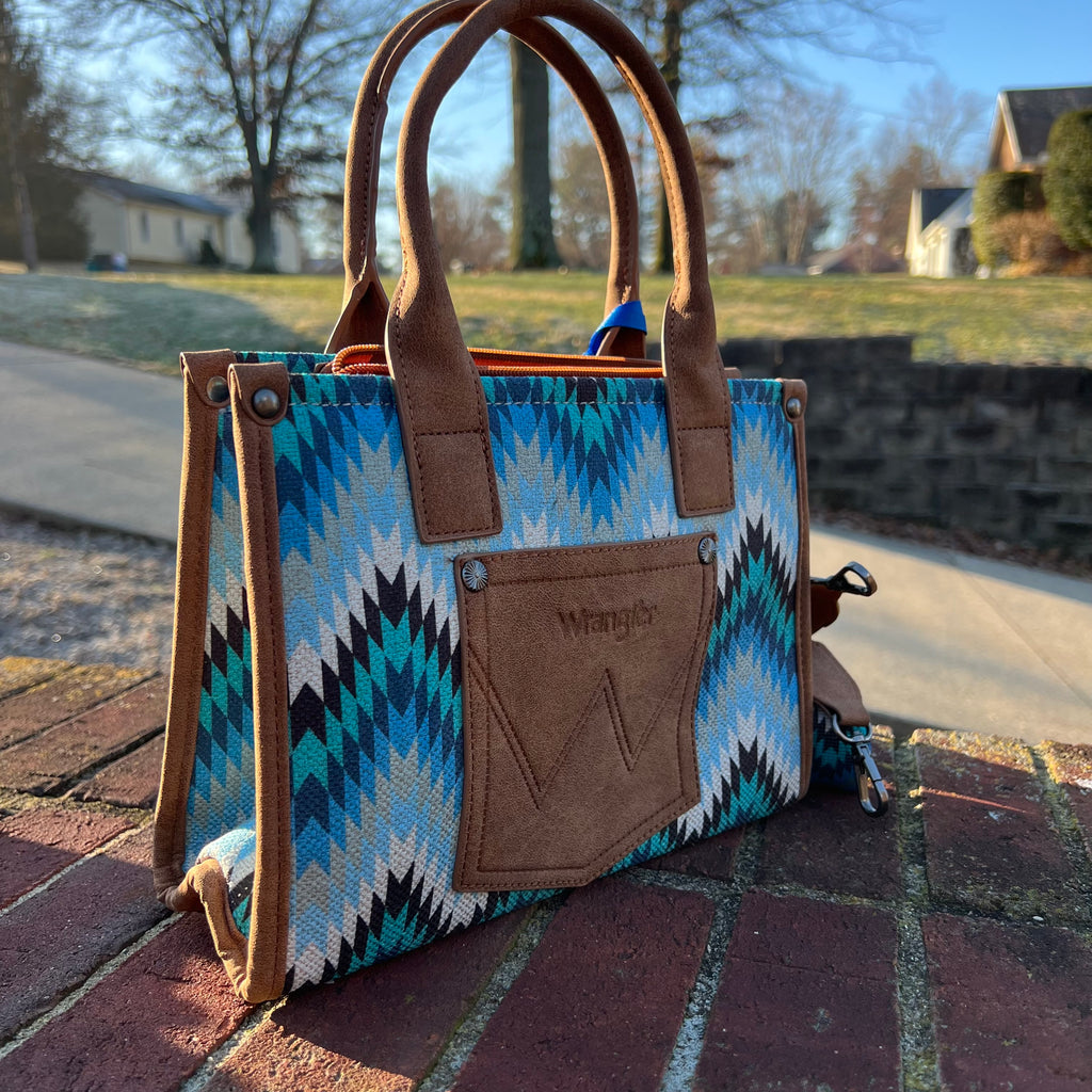 Wrangler Aztec Print Tote Bag