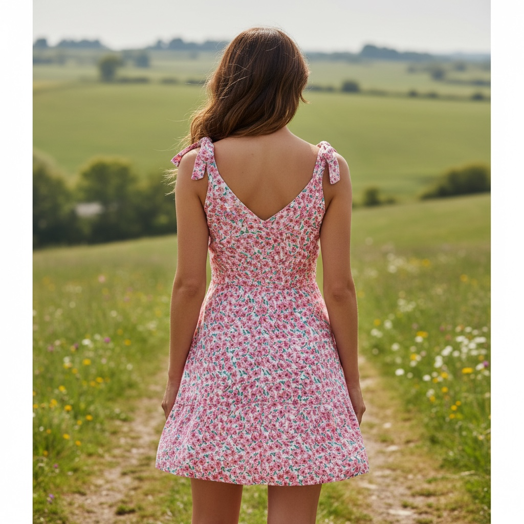 Western Floral Country Dress
