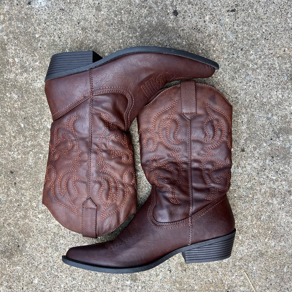 Austin Trading Co Western Cowgirl Boots