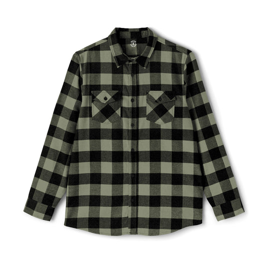 Cozy Plaid Flannel Shirt – Unisex Fall Layering Staple