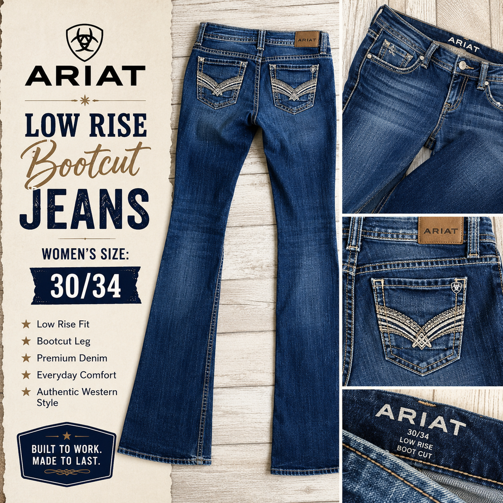 Ariat Low Rise Bootcut Jeans - Women's M4