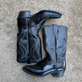 Texas Boot Company Men's All-Black Cowboy Boots