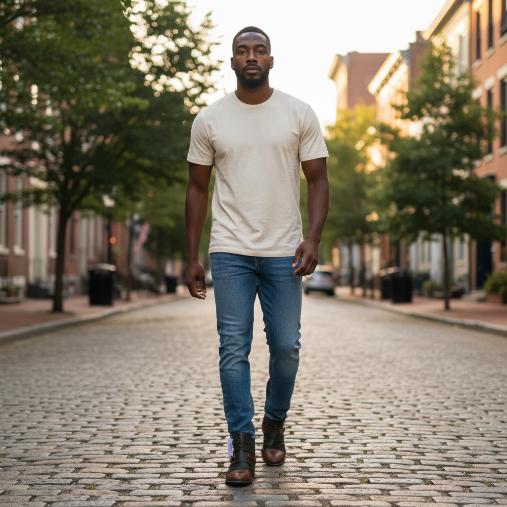 Western Rugged Cowboy Shoes
