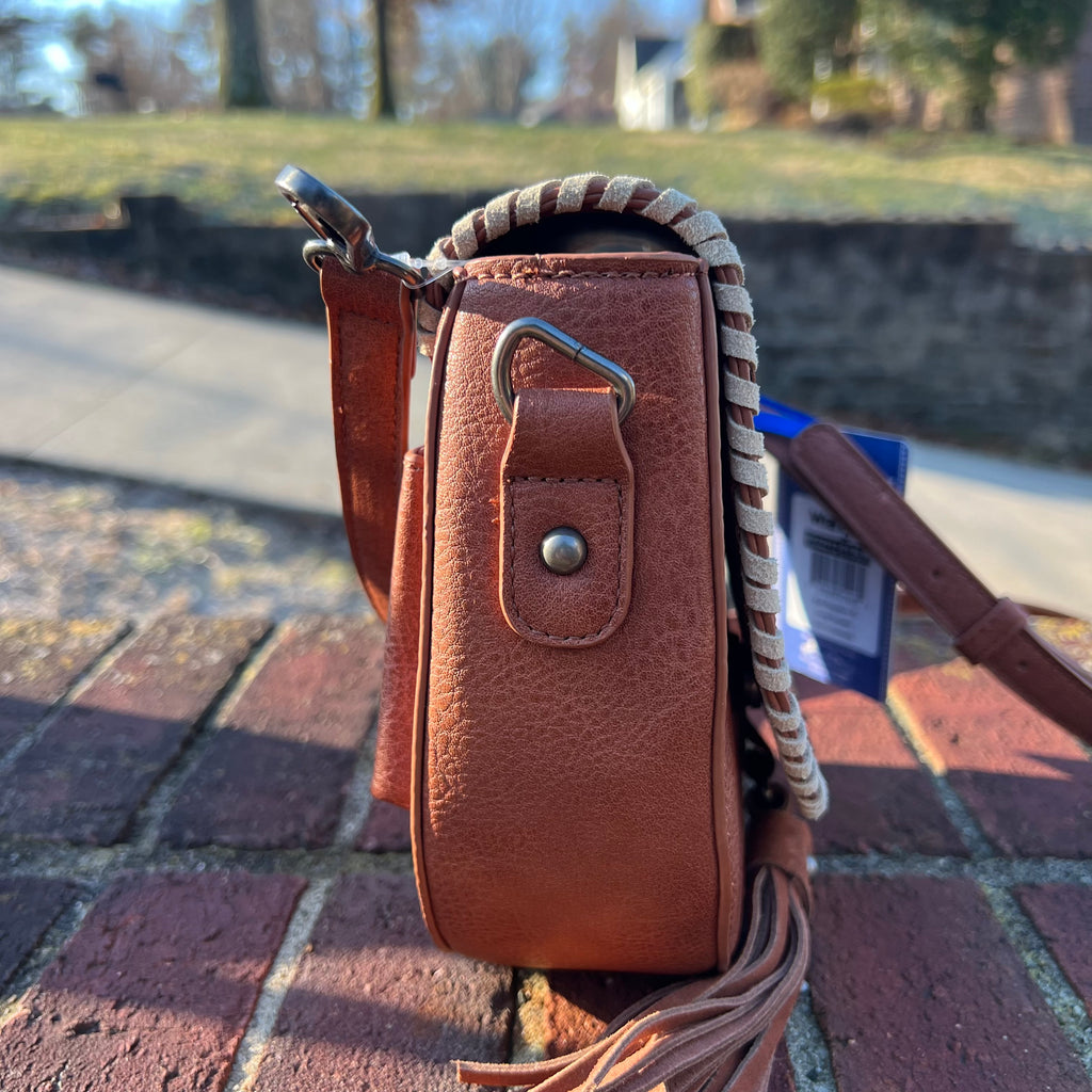 Aztec Saddle Bag Crossbody