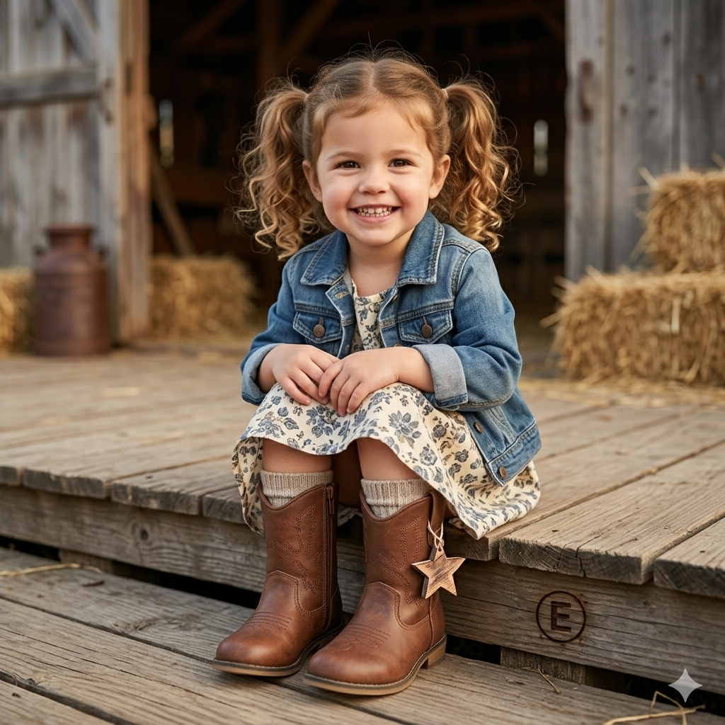 Ice Bird Western Country Cowgirl Boots