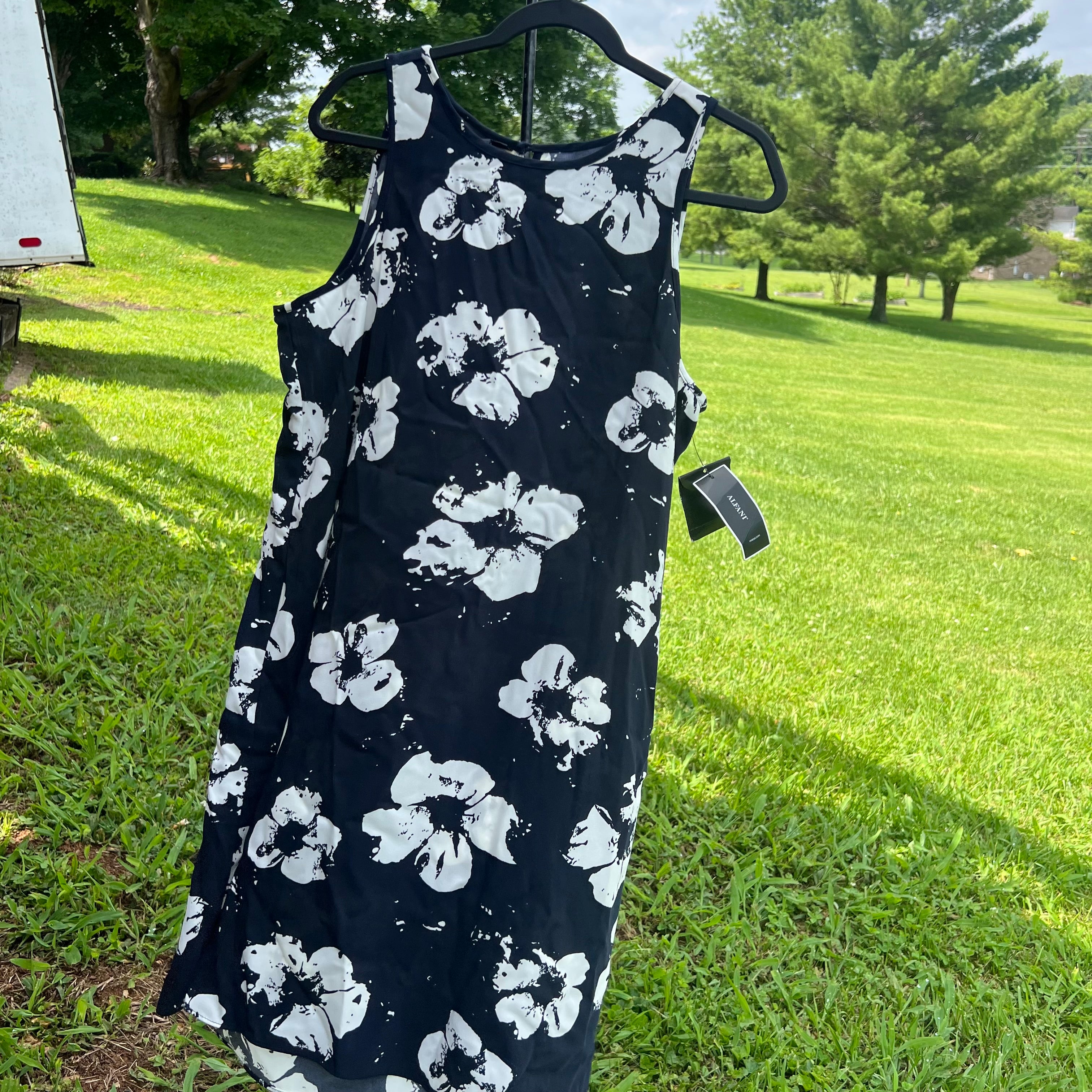 Alfani Floral Above the Knee Summer Dress