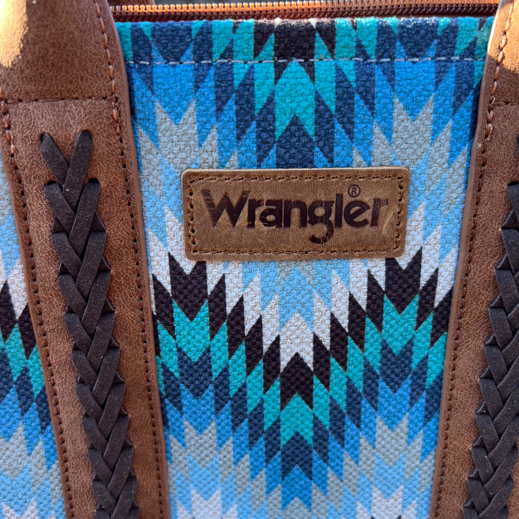 Wrangler Aztec Print Tote Bag