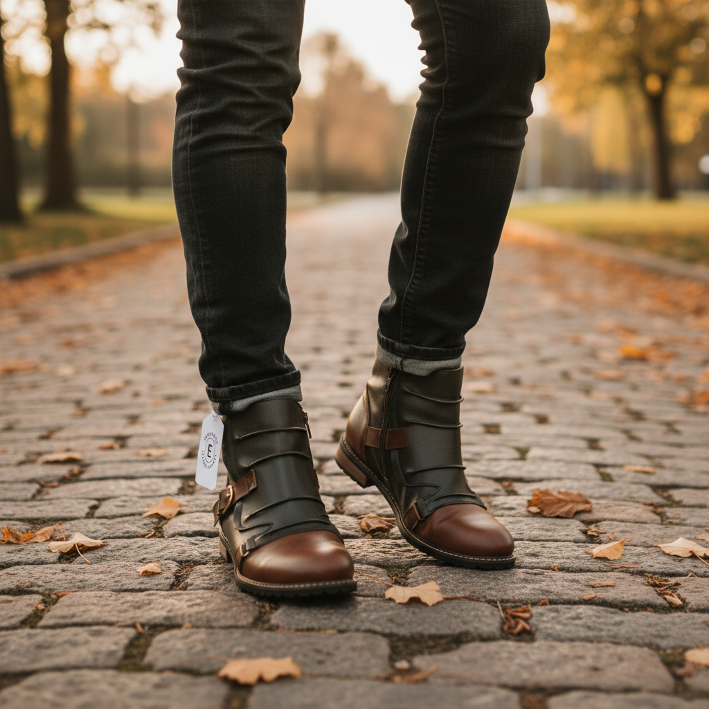 Western Rugged Cowboy Shoes