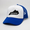 Kentucky Blue Trucker Hat Mesh Breathable