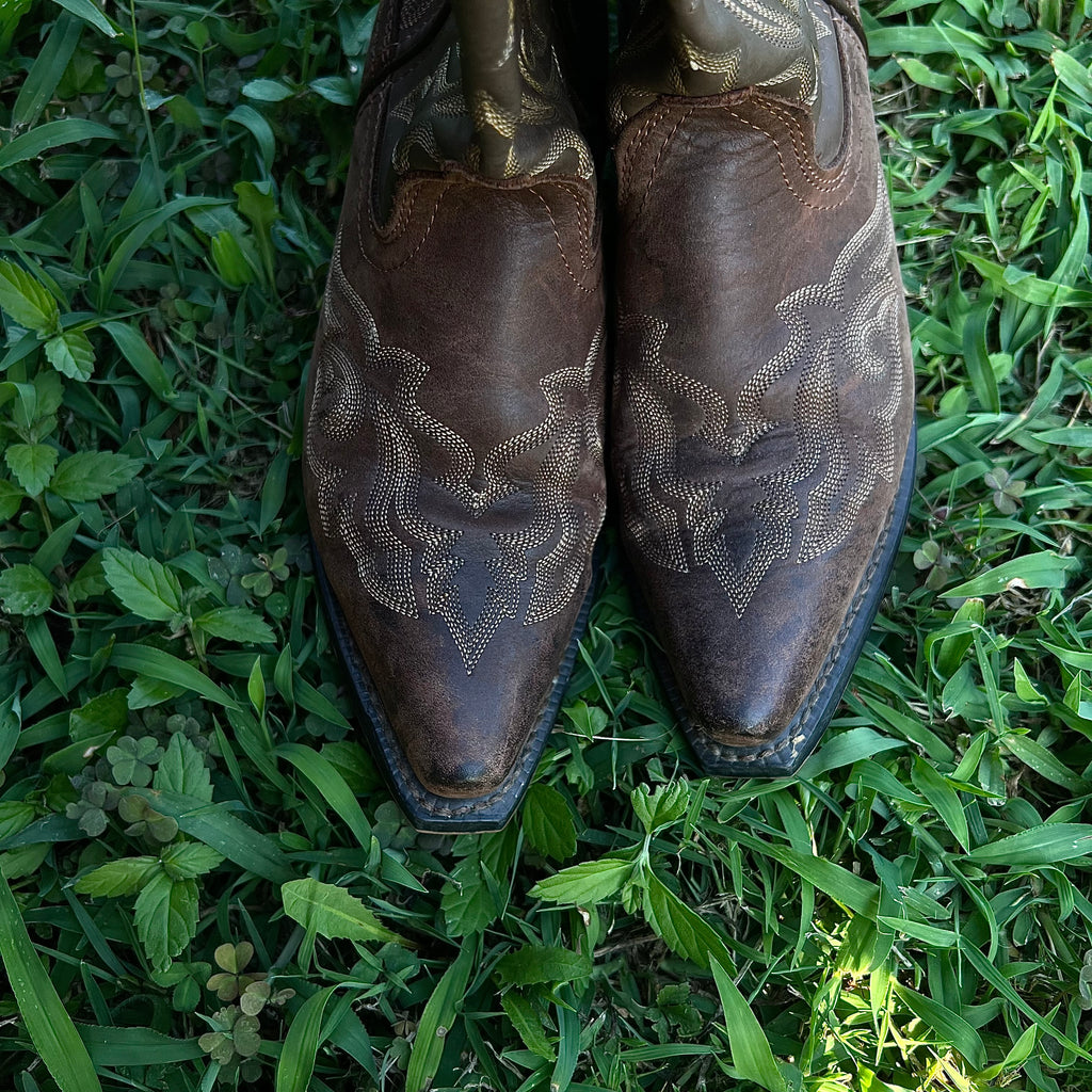 Laredo Western Cowgirl Boots Pre Owned
