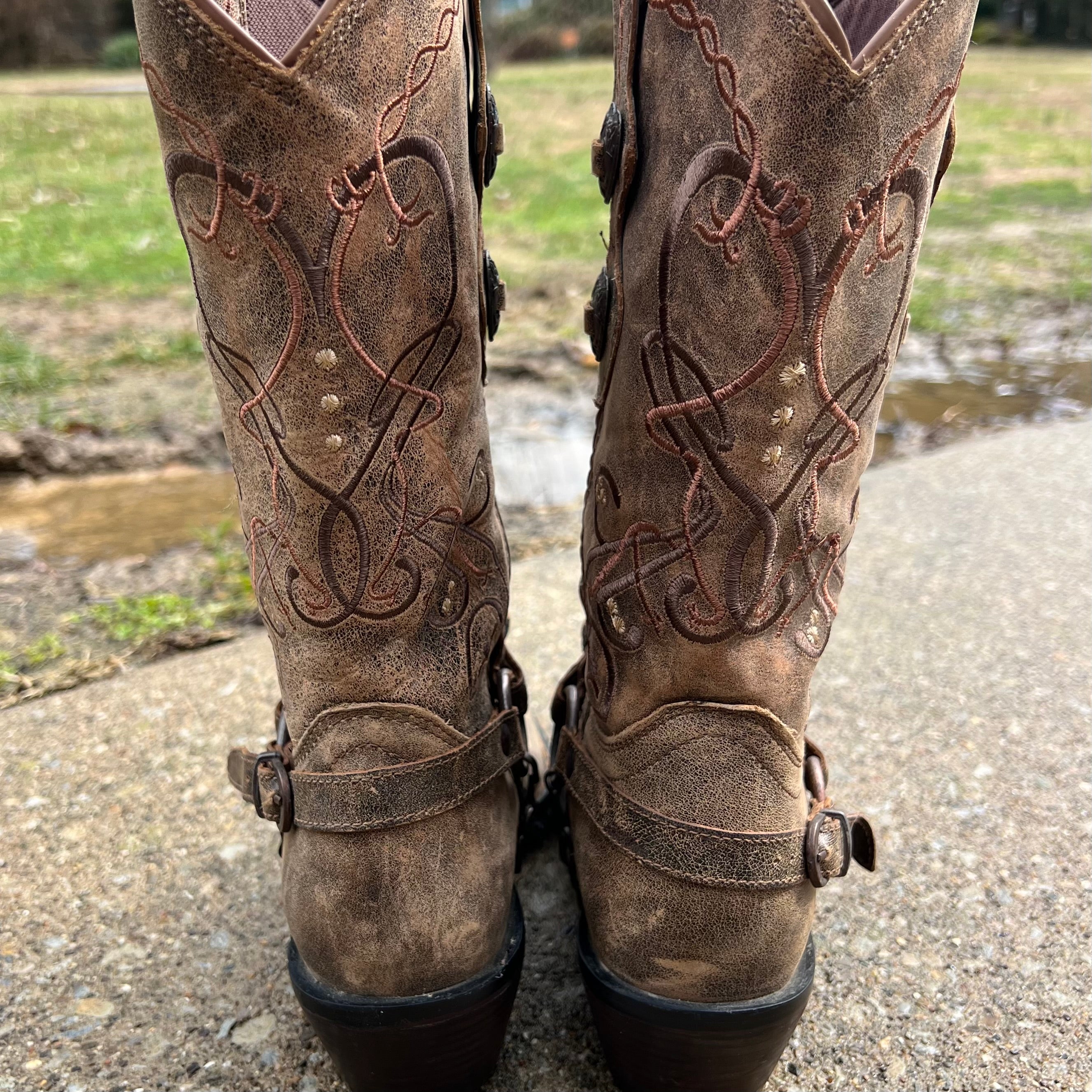 Durango Heart-Stitch Western Boots