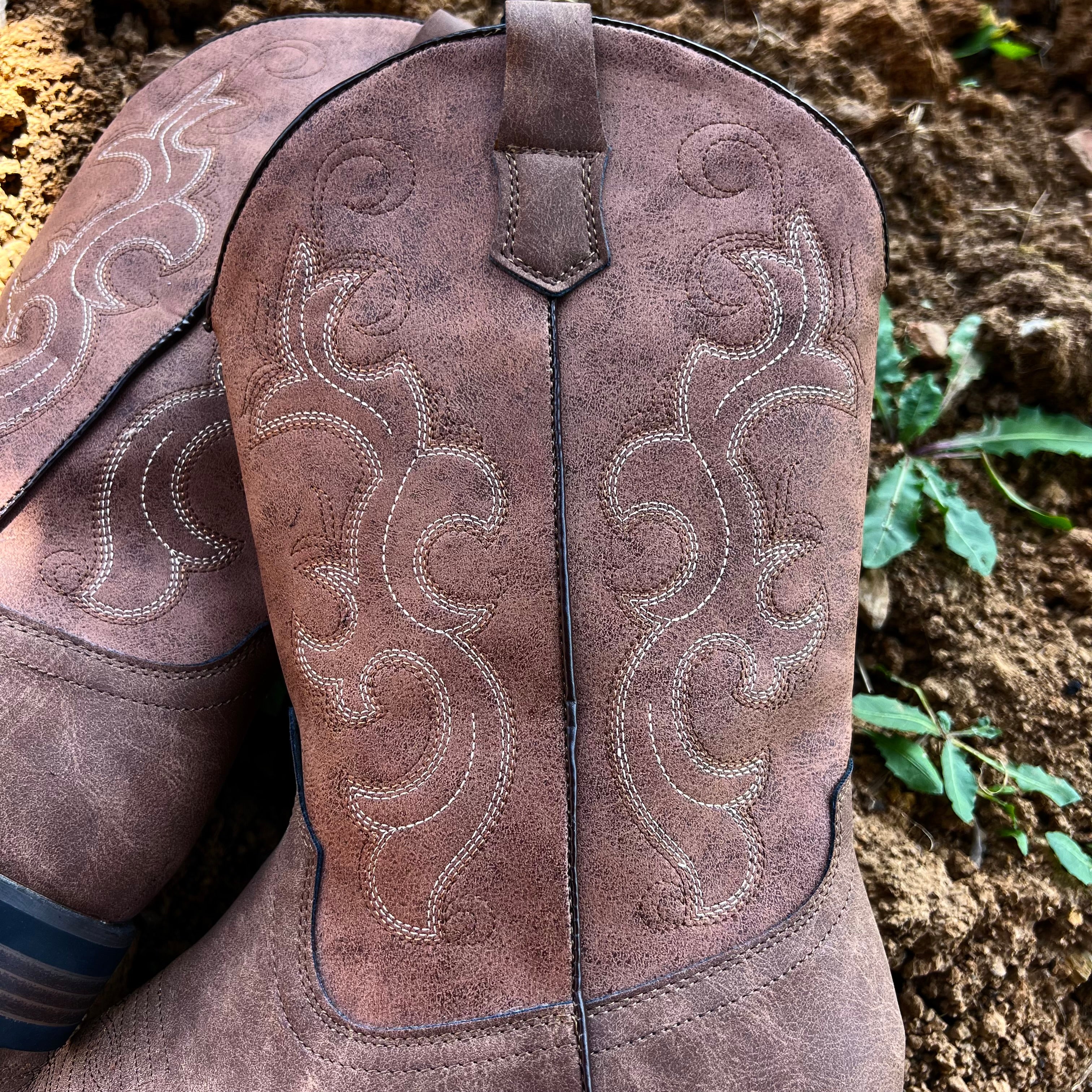 Nelson County Men’s Whiskey Leather Boots