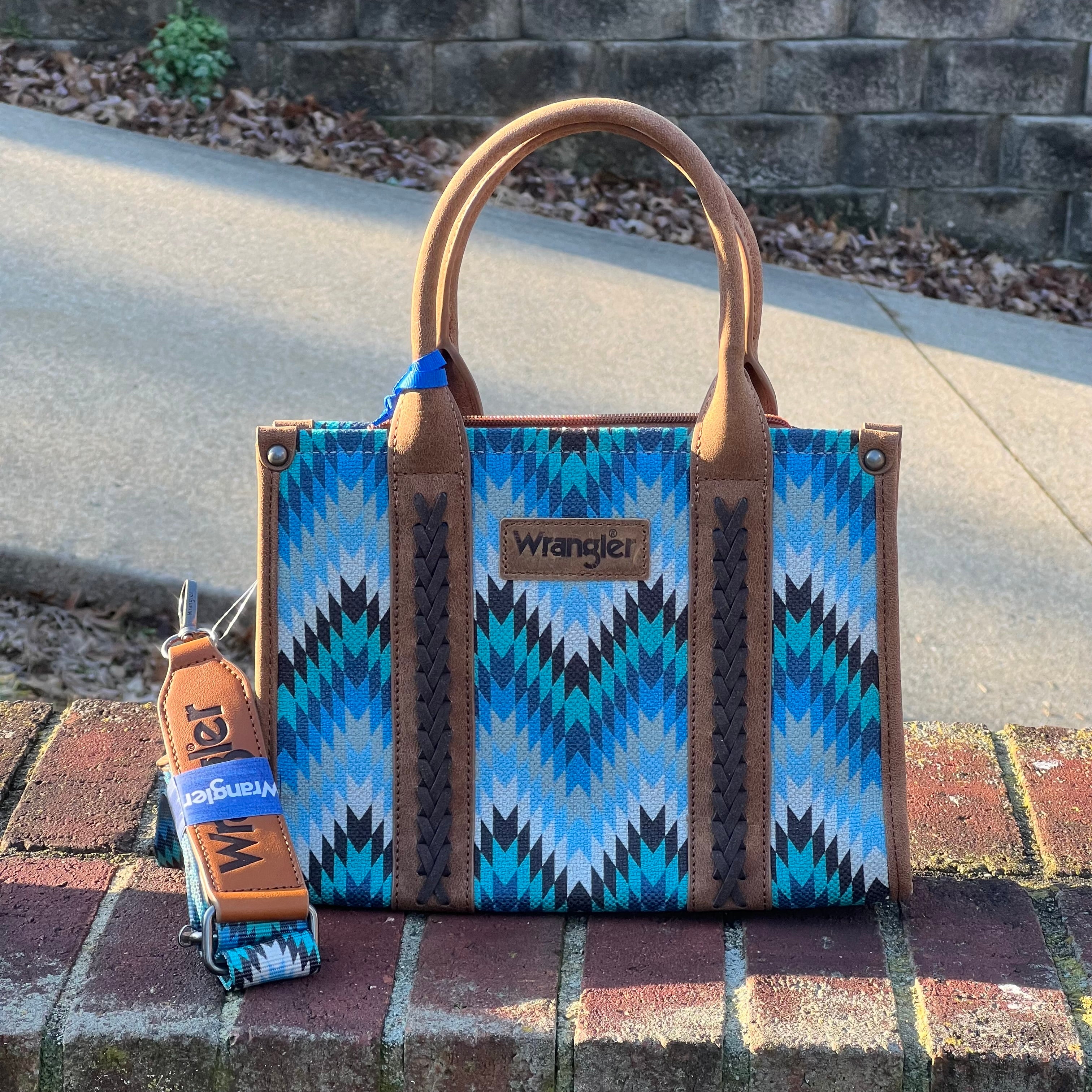 Wrangler Aztec Print Tote Bag
