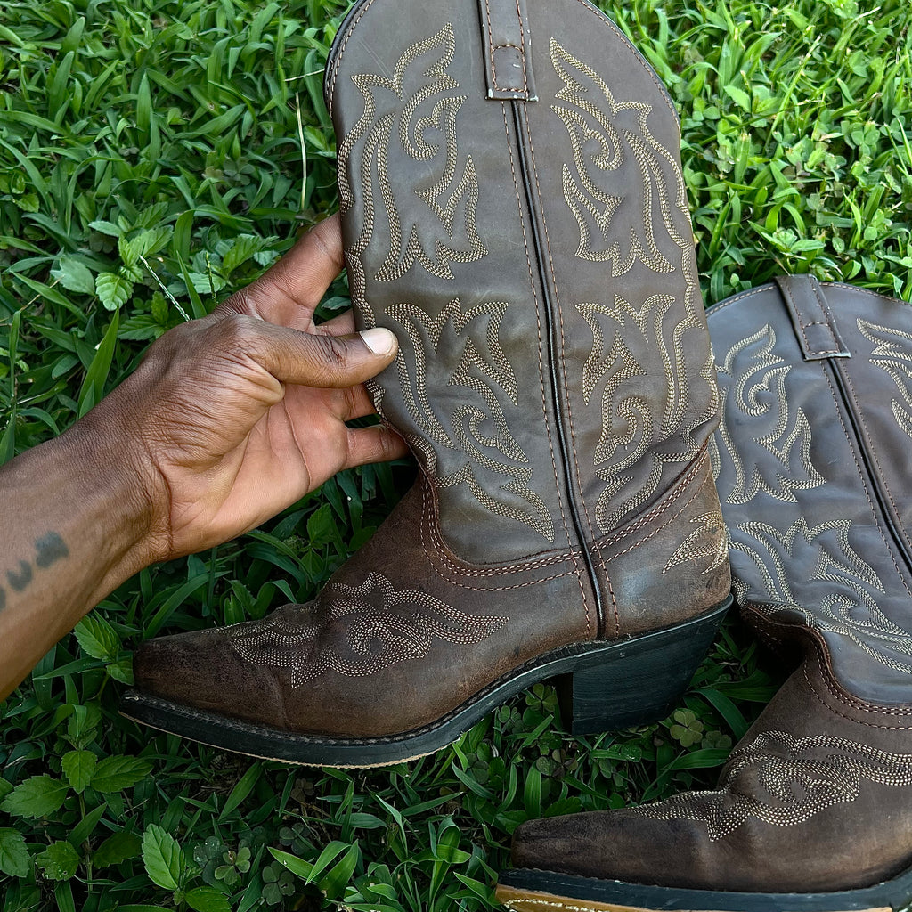 Laredo Western Cowgirl Boots Pre Owned