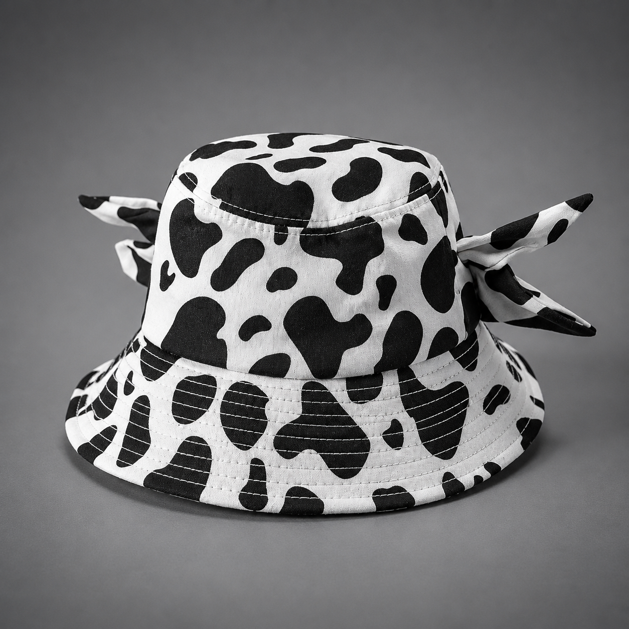 Western Cow Print Bucket Hat