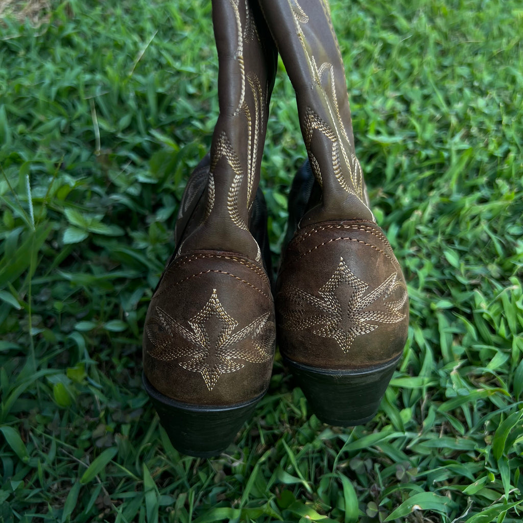 Laredo Western Cowgirl Boots Pre Owned
