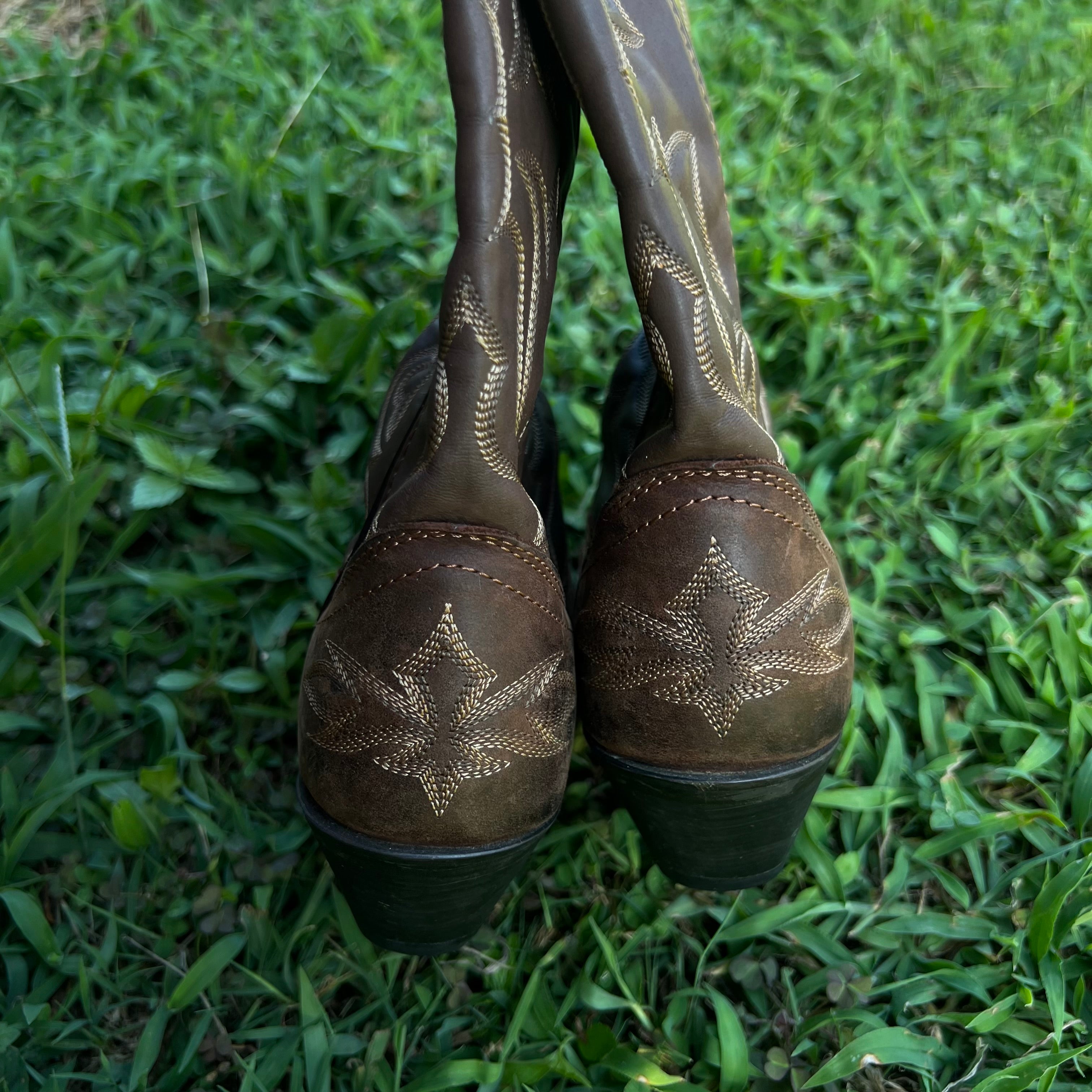 Laredo Western Cowgirl Boots Pre Owned