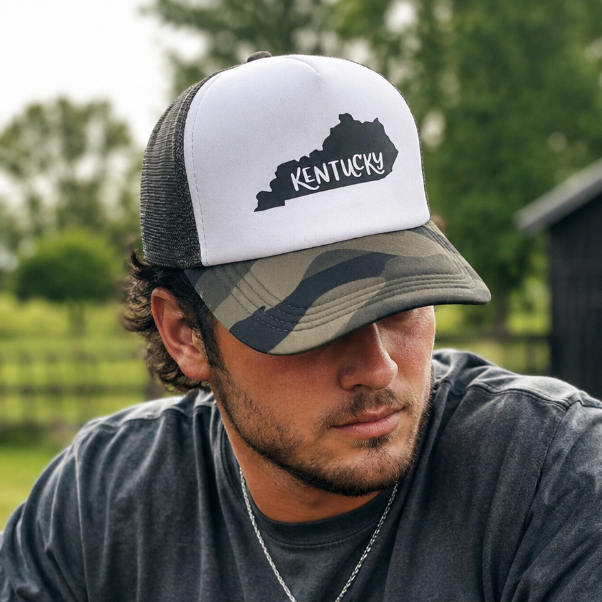 Kentucky Camo Trucker Hat | Farming, Hunting & Outdoor Gear