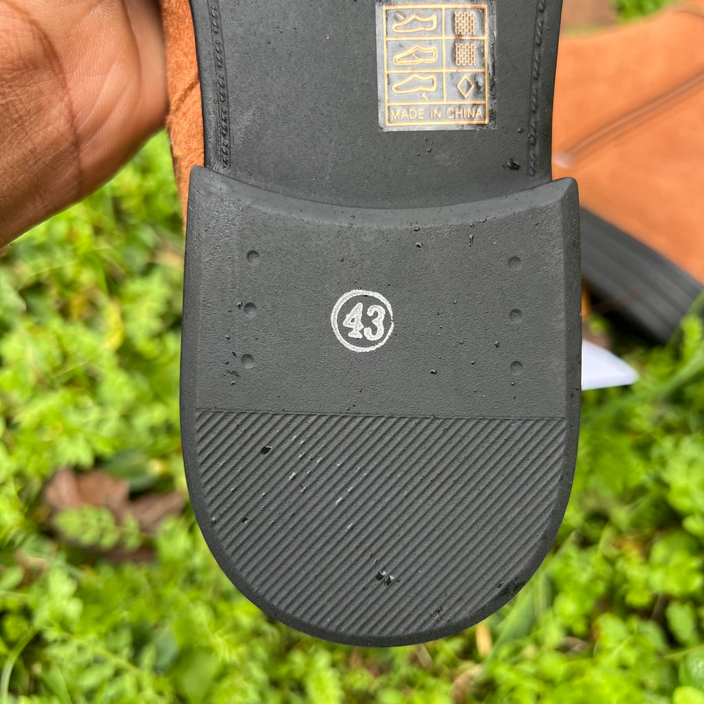 Edelen Bros Suede Corduroy Ankle Boots