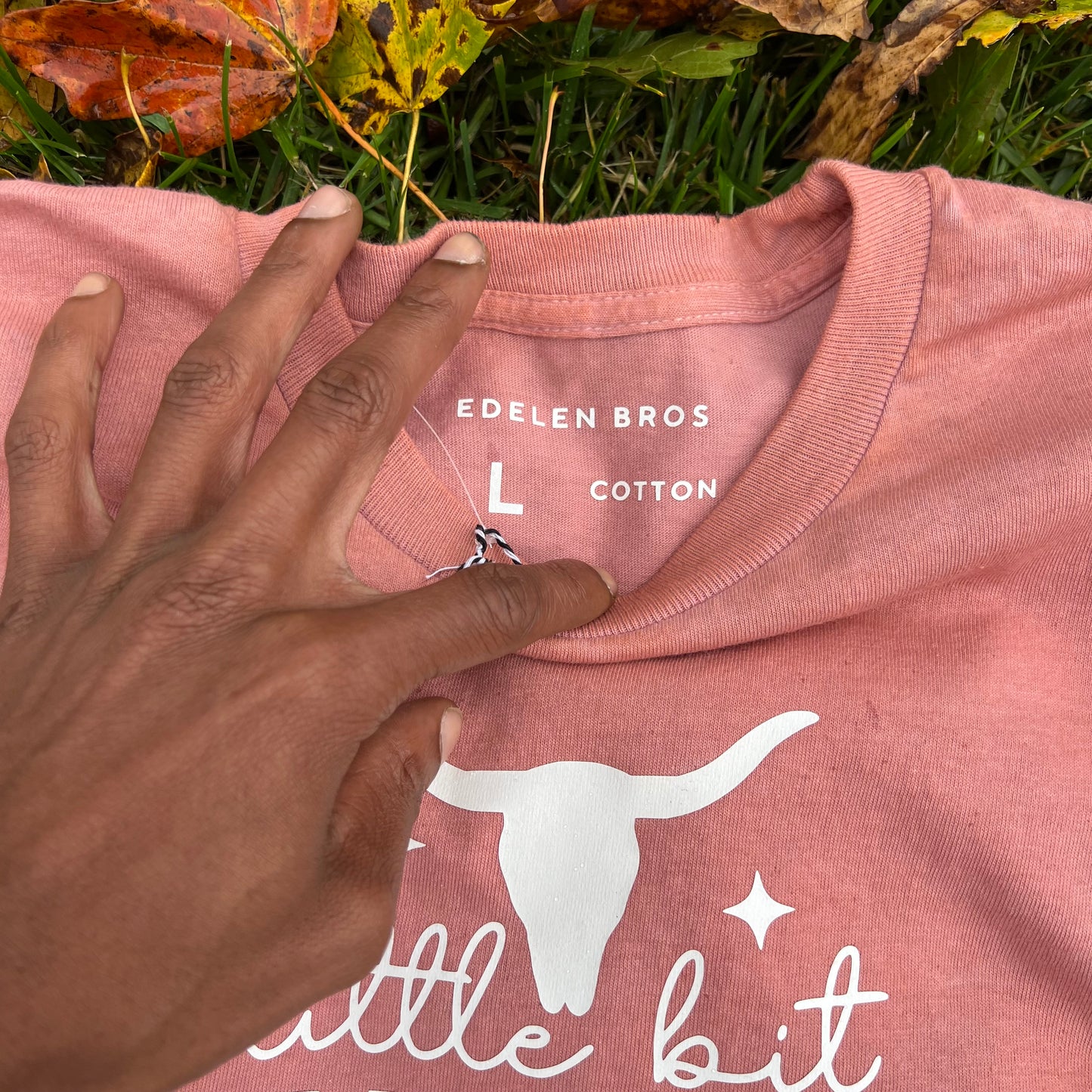 Country Southern Western Cow Head Longsleeve