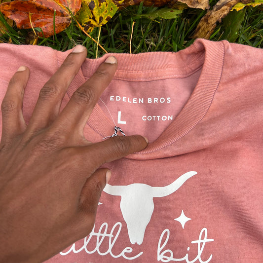 Country Southern Western Cow Head Longsleeve