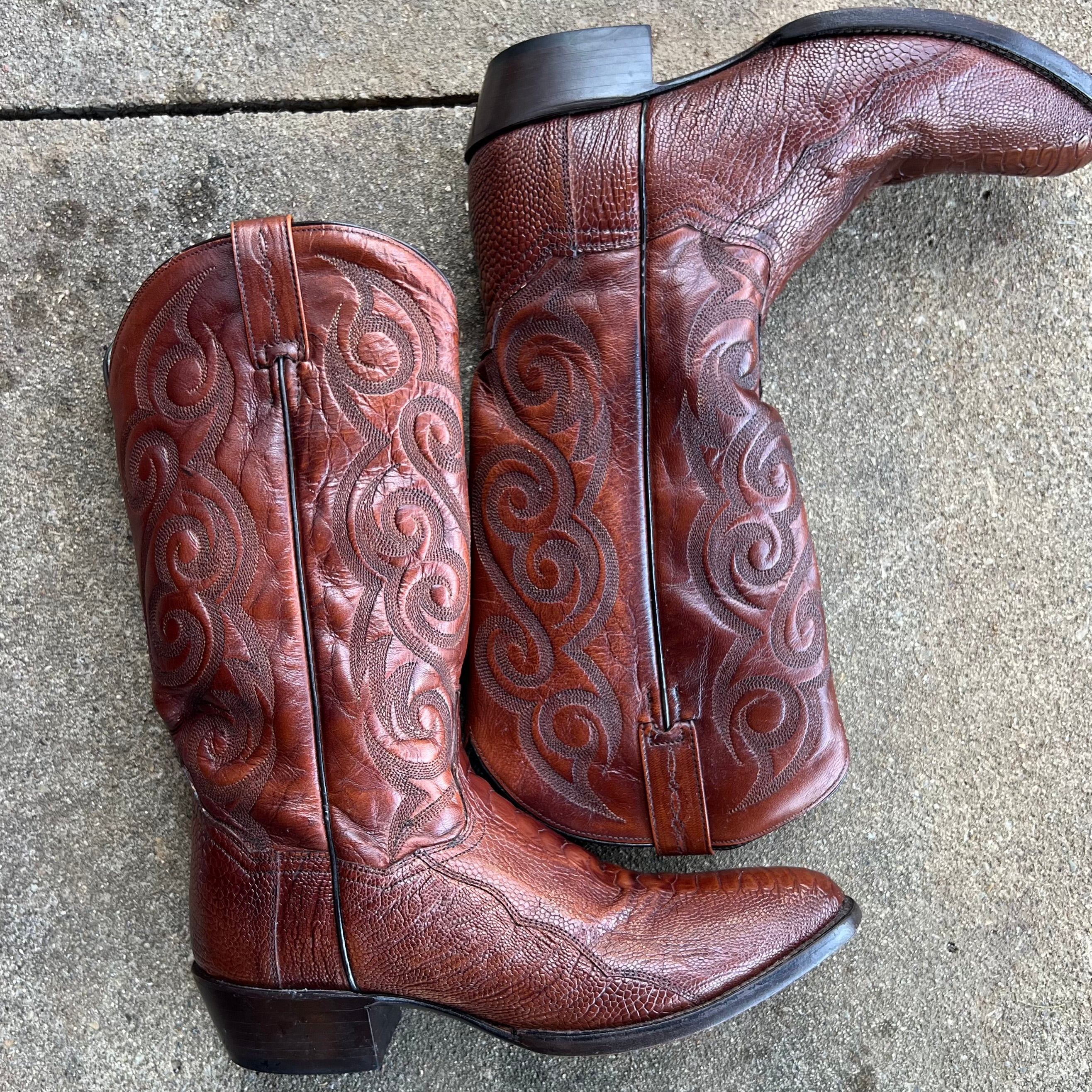 Dan Post Exotic Cowboy Western Boots