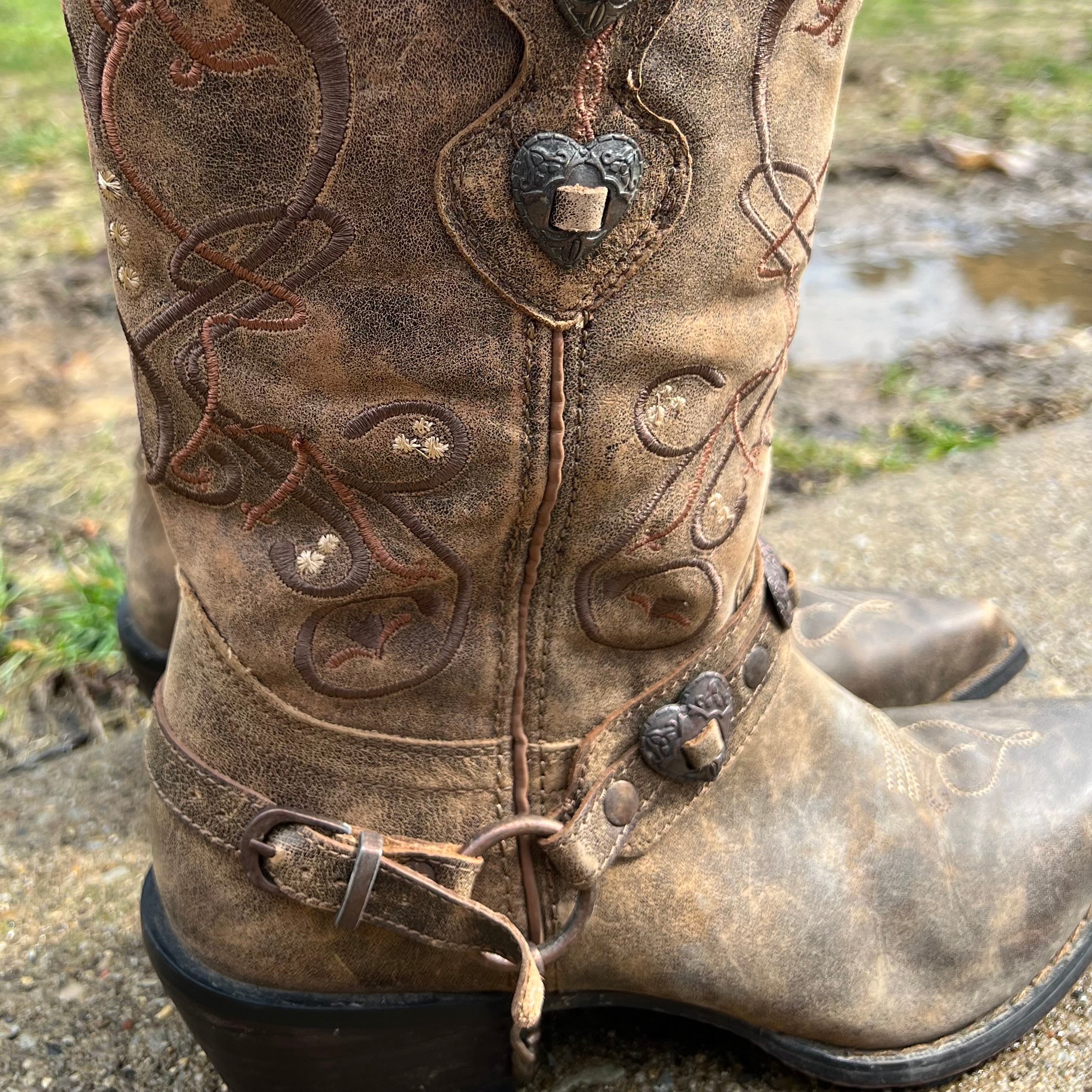Durango Heart-Stitch Western Boots