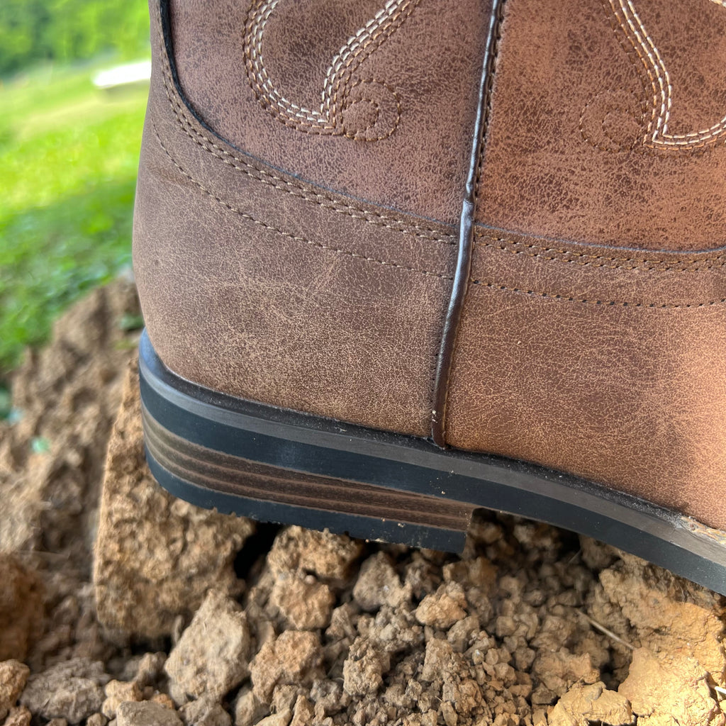 Nelson County Men’s Whiskey Leather Boots