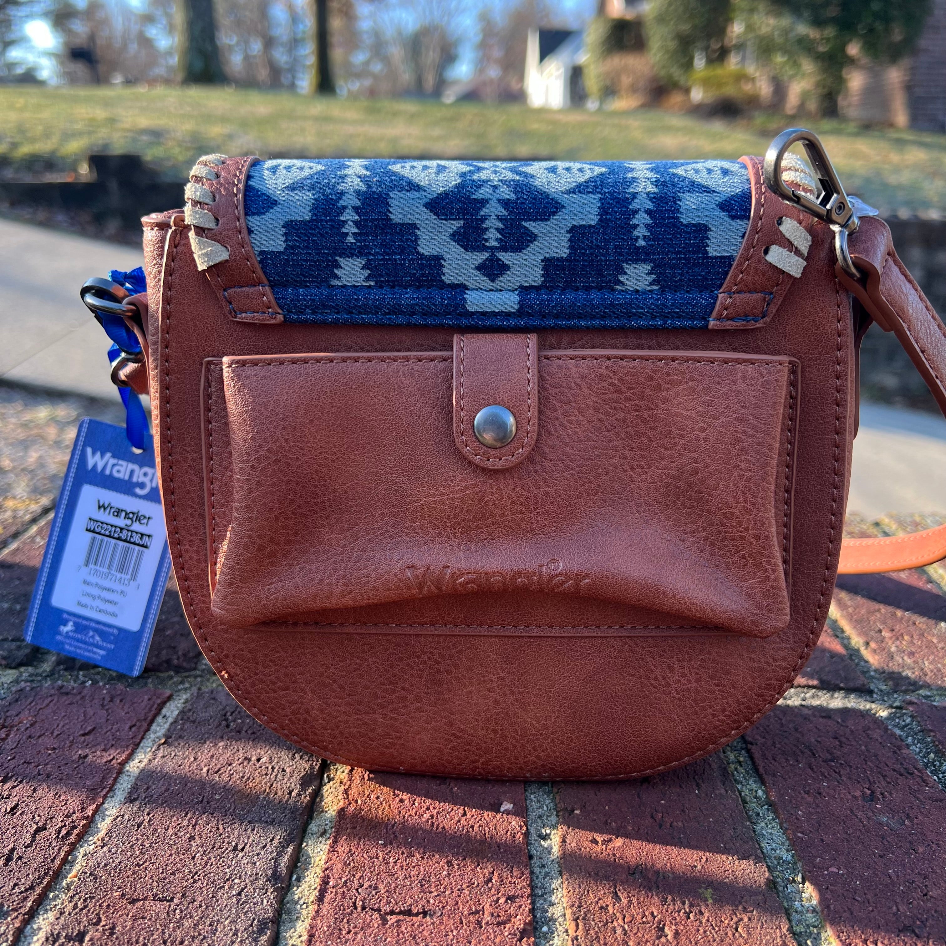 Aztec Saddle Bag Crossbody