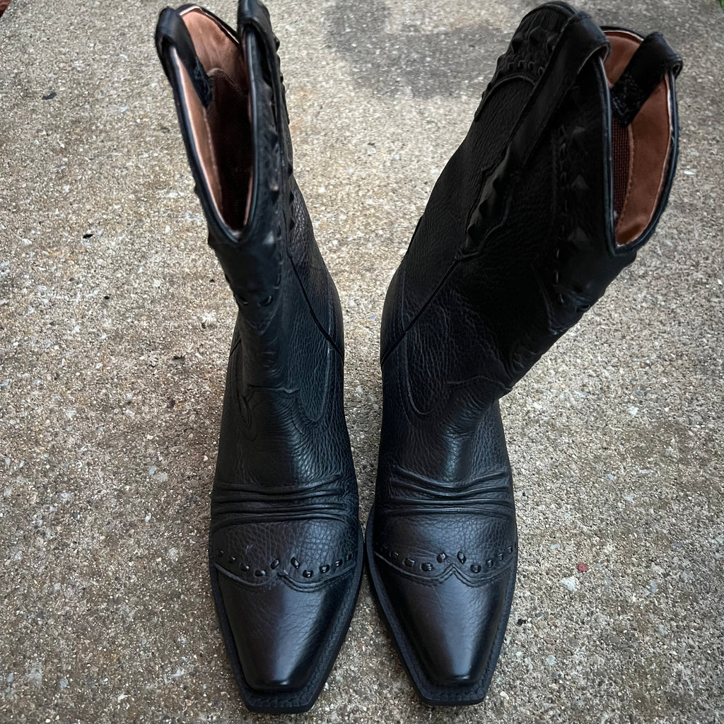 Ariat Women's All Black Western Leather Boots