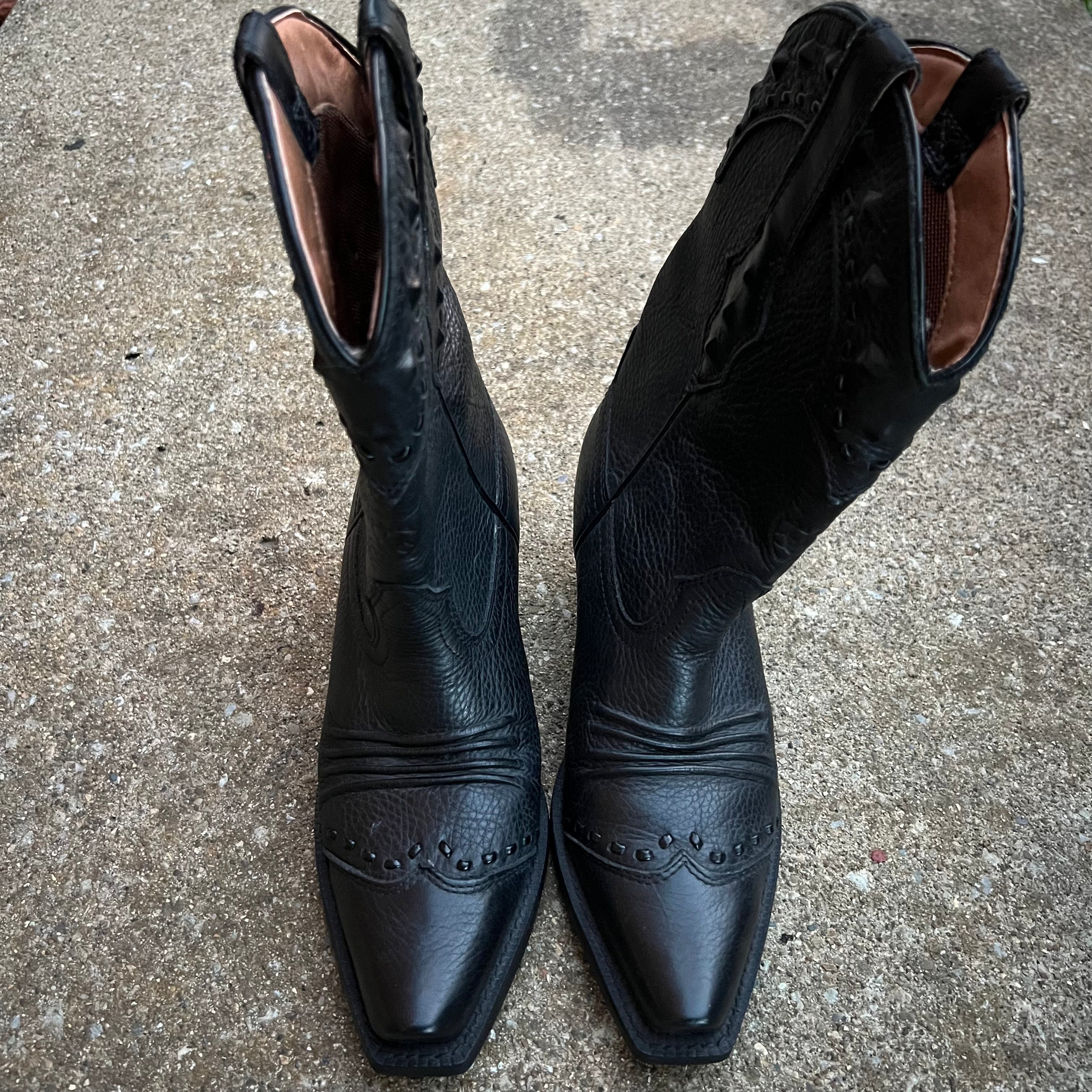 Ariat Women's All Black Western Leather Boots