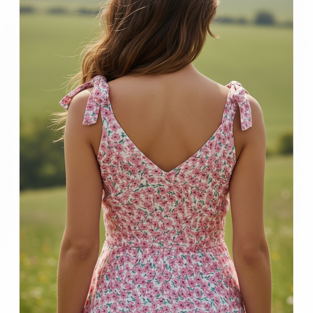 Western Floral Country Dress