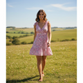 Western Floral Country Dress
