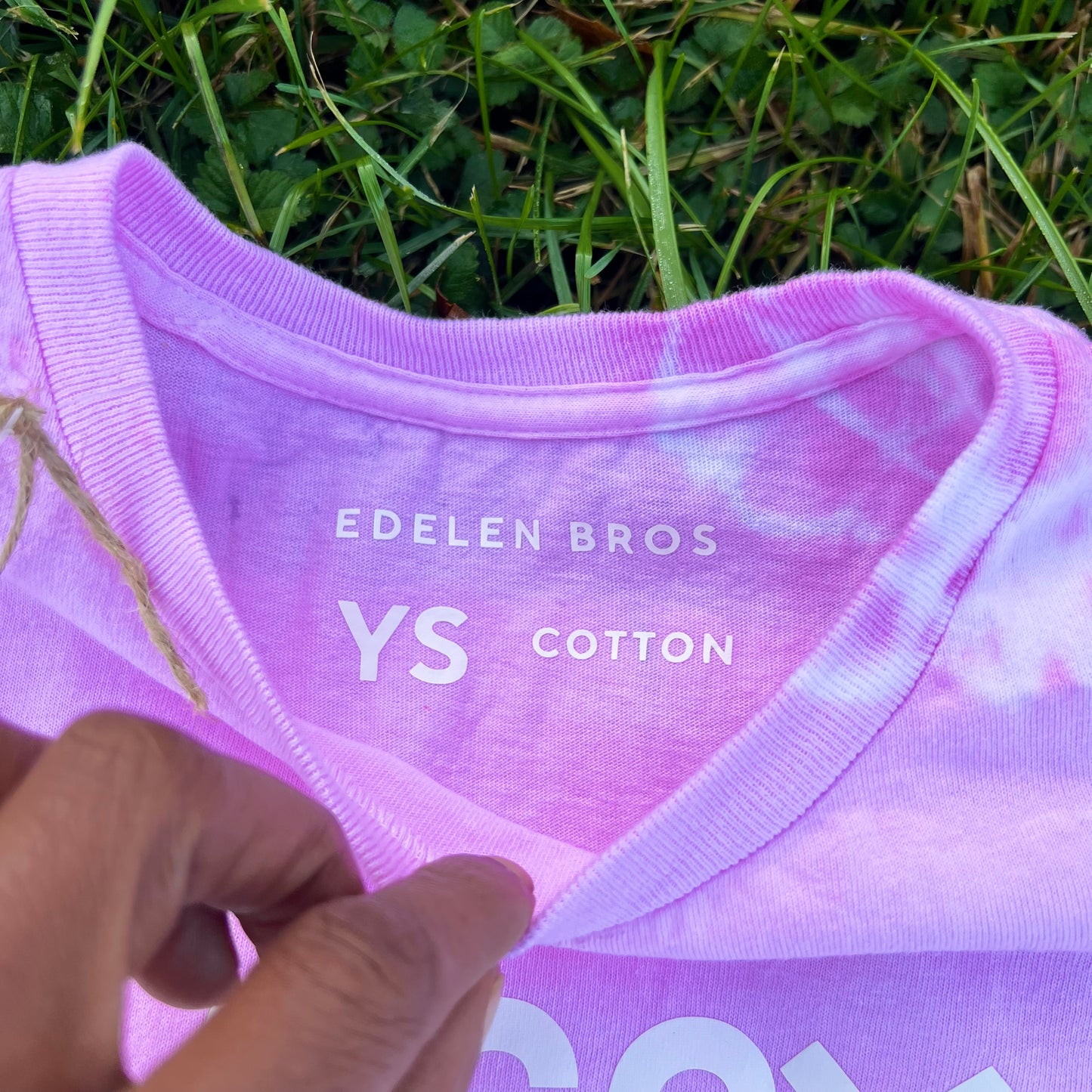 Sassy Like My Momma Youth T-Shirt Pink Tie-Dye Girls Country Tee