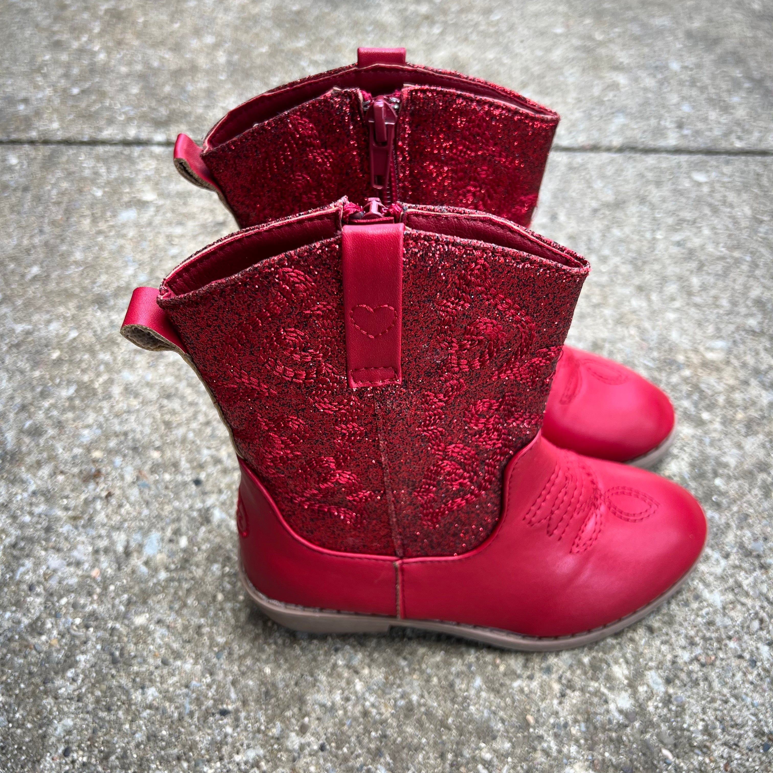 Toddler Glitter Cowboy Boots Western