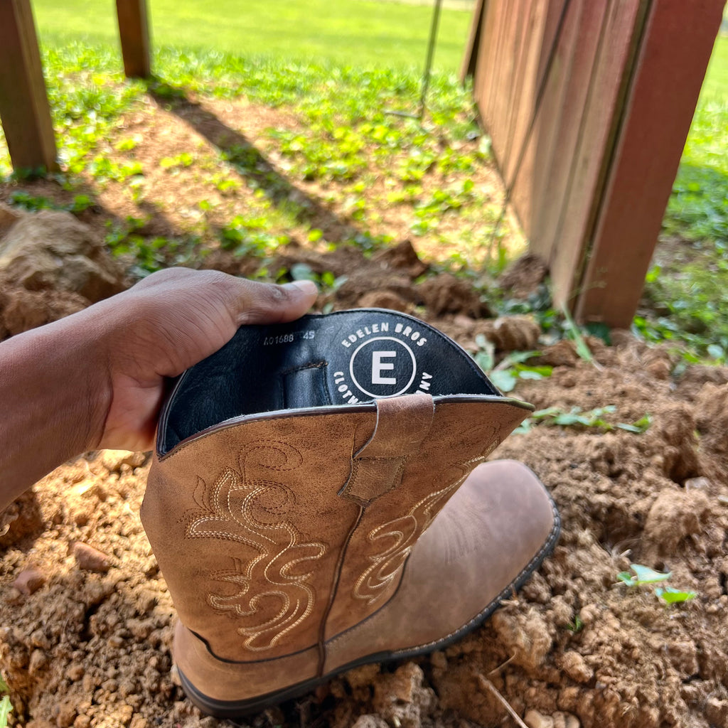 Nelson County Men’s Whiskey Leather Boots