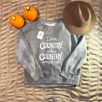 “Distressed Country Sweatshirt | Edelen Bros Clothing”