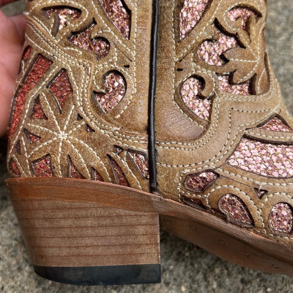 J.B Dillion Women’s Cowgirl Boots Glittery
