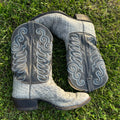 Rare Vintage Tony Lama Elephant Hide Boots