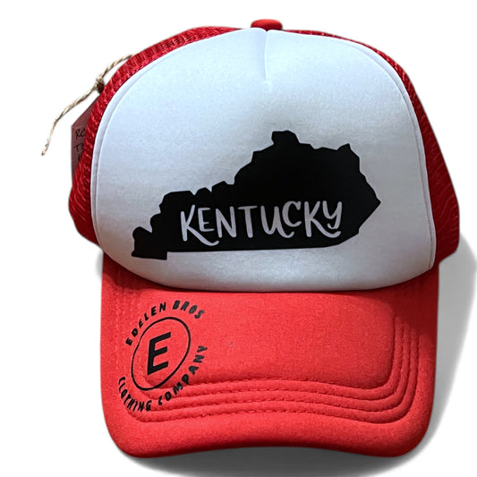 Kentucky Trucker Hat | Adjustable Mesh Snapback Cap
