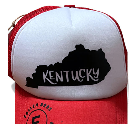 Kentucky Trucker Hat | Adjustable Mesh Snapback Cap