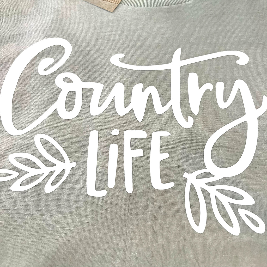 Country Life Hand-Dyed Tee | Bardstown KY Boutique