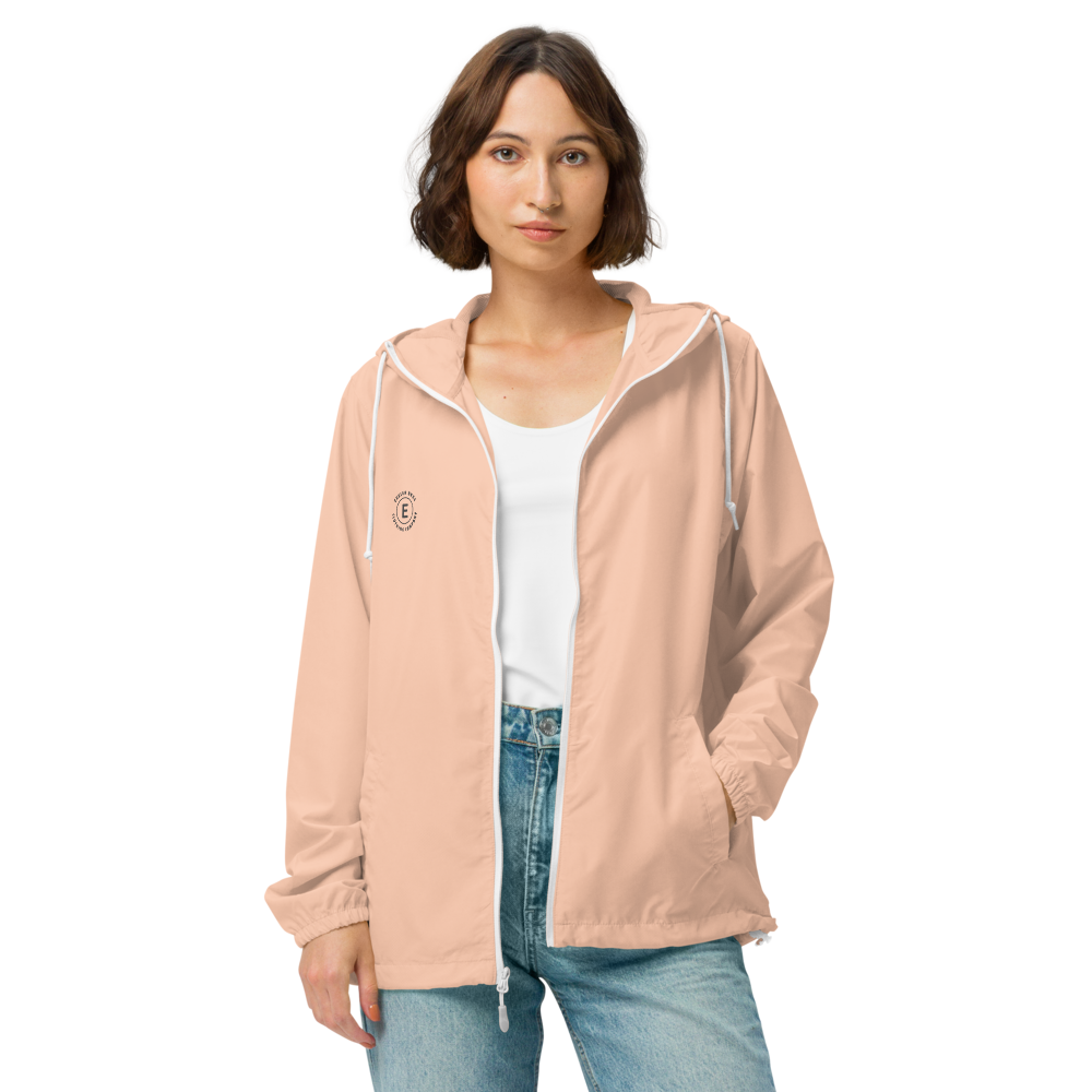 Women’s Lightweight Zip-Up Windbreaker – Western Rain Jacket