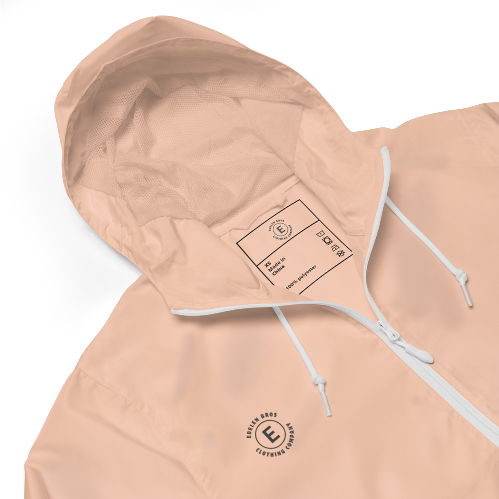 Women’s Lightweight Zip-Up Windbreaker – Western Rain Jacket