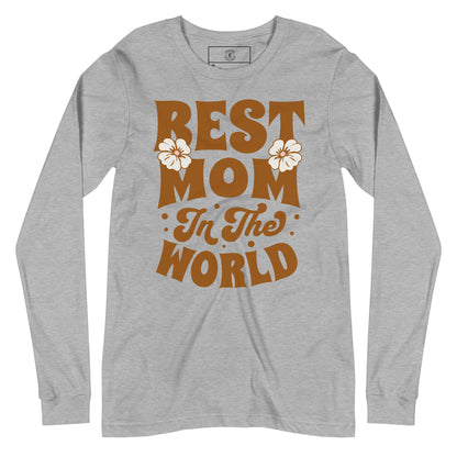 “Best Mom in the World T-Shirt – Mother’s Day Gift, Cute Mom Graphic Tee”