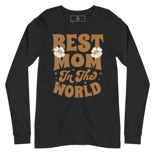 “Best Mom in the World T-Shirt – Mother’s Day Gift, Cute Mom Graphic Tee”