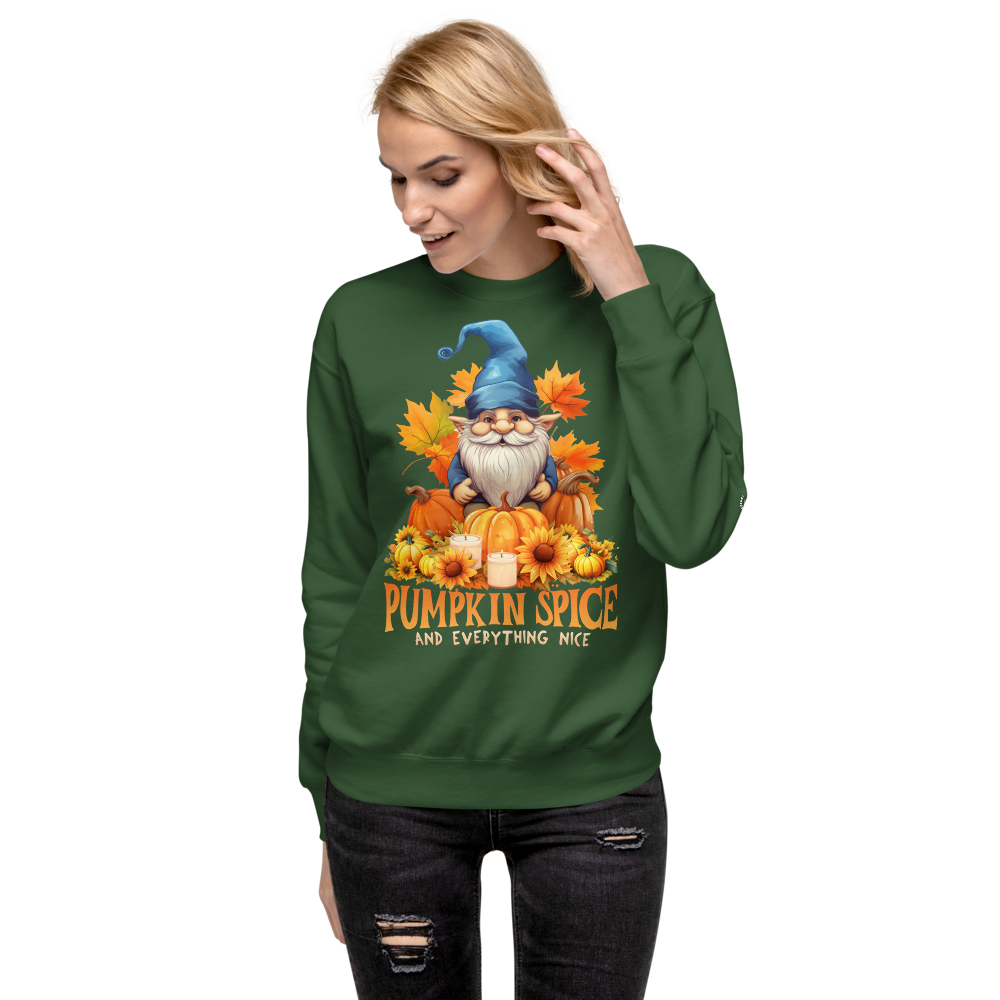 Pumpkin Spice Sweatshirt – Cozy Women’s Fall Premium